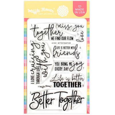 Waffle Flower Stempel - Better Together